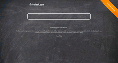 Desktop Screenshot of drivetest.com